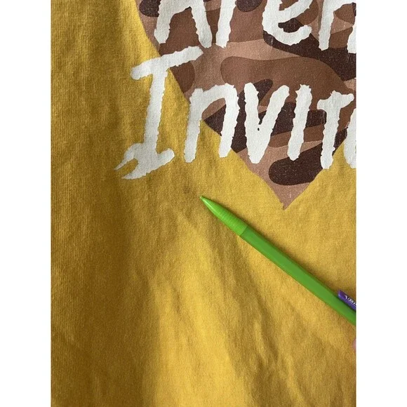 Hyde Park You Aren't Invited Double Sided Graphic T Shirt Streetwear Size Small - Picture 8 of 10